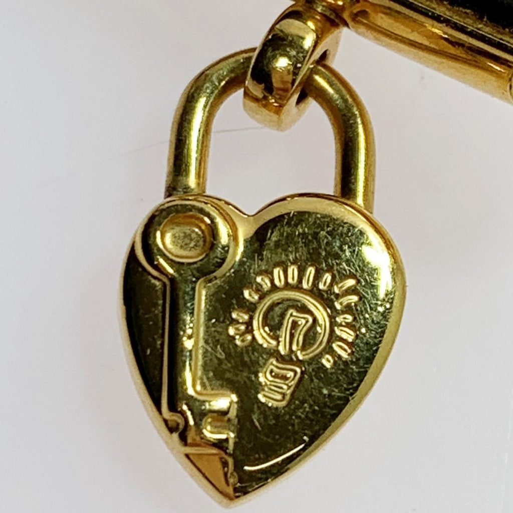 Hermes Viviride Heart Choker Leather Accessories Necklace — view 5