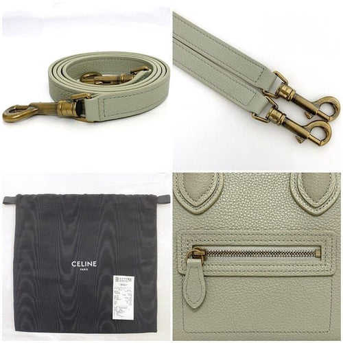 Celine 2-Way Shoulder Bag Luggage Nano Shopper — view 2