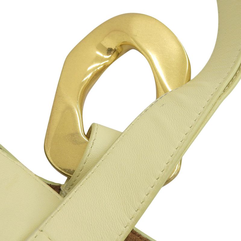 Bottega Veneta 2020 DROP Bag Leather Shoulder Bucket Handbag Cream — view 6
