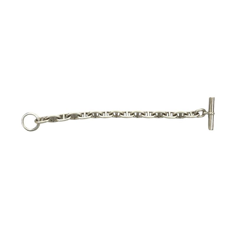 Hermes Chaine D'ancre Margiela Period MM 15 Frames Silver 925 Chain Bracelet — view 6