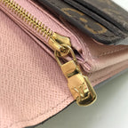 Louis Vuitton Bi-Fold Long Wallet Monogram Portefeuille Sarah — view 9