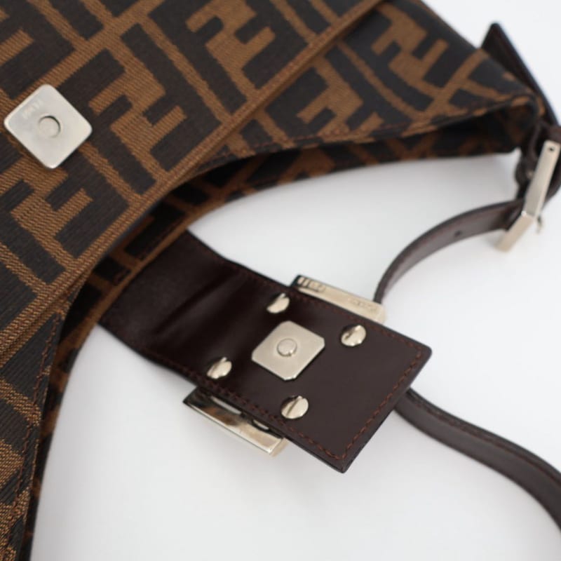 Fendi Zucca One Shoulder Bag 26569 Canvas — view 7