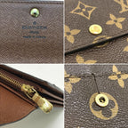 Louis Vuitton Bi-Fold Long Wallet Monogram Portefeuille Sara — view 5