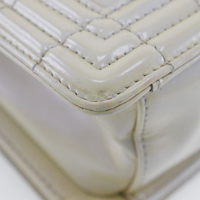 Chanel Chain Shoulder Boy Enamel Bag — view 4