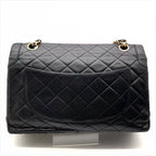 Chanel CC Logo Quilted Lambskin Limited Edition Double Flap Chain Shoulder Bag — view 2