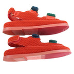 Chanel Sports Sandals Red Multicolor 36 Leather CC — view 6