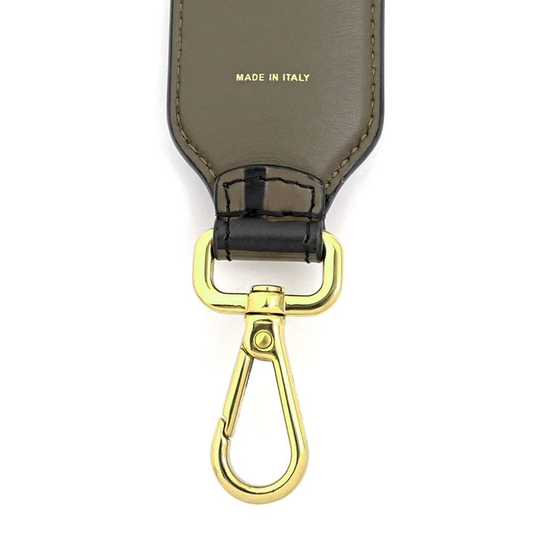 Fendi Strap Mini Shoulder Brown Black Cuff Leather 8 Av105 — view 5