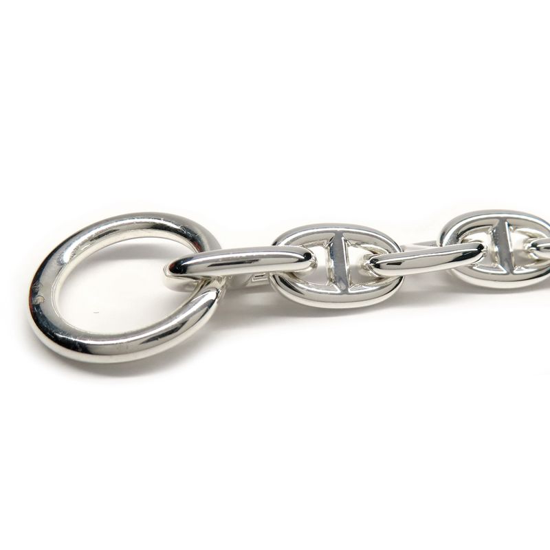 Hermes Bracelet Chaine D'ancre MM 13 Frames Links AG 925 Silver — view 4