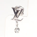 Louis Vuitton Earrings Monogram Ideal Blossom White Gold Diamond — view 7