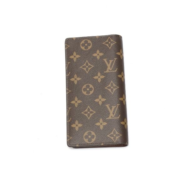 Louis Vuitton Monogram Long Wallet Portefeuille Braza — view 2