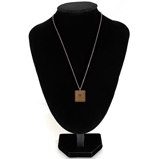 Hermes Necklace Asieur de Coeur PM Pink — view 9