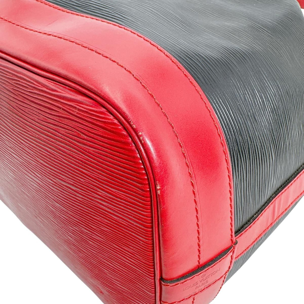 Louis Vuitton Epi Shoulder Bag Noe Noir Black — view 7