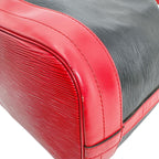 Louis Vuitton Epi Shoulder Bag Noe Noir Black — view 7