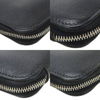 Hermes Round Zipper Long Wallet Azapplong Classiccles Zarj Engraved Silverhardw — view 4