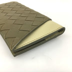 Bottega Veneta Bi-Fold Long Wallet Intrecciato Oblique — view 8