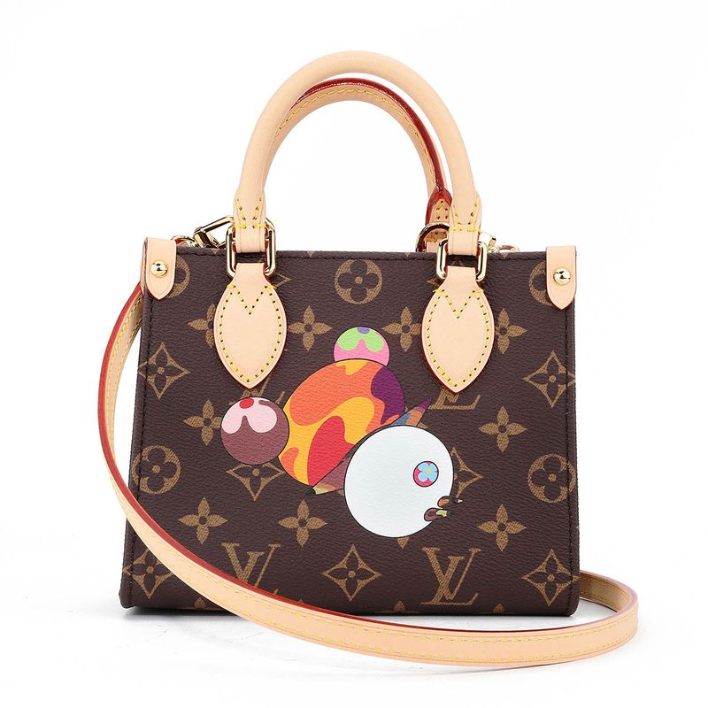 Louis Vuitton Shoulder Bag On The Go BB Brown — view 2