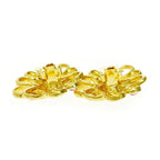 Yves Saint Laurent GP Rhinestone Flower Earrings — view 5