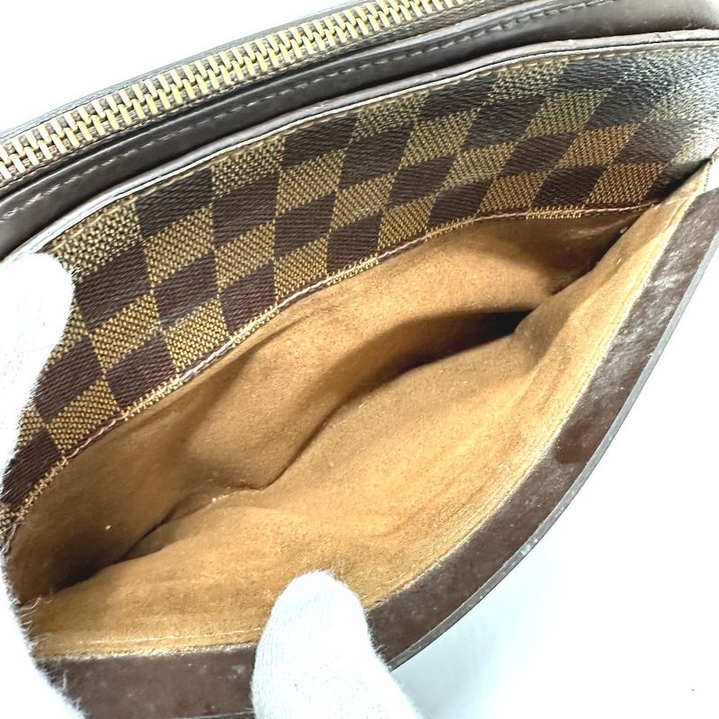 Louis Vuitton Second Bag Saint Damier Canvas Ebene Brown — view 7