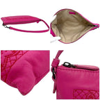 Bottega Veneta Clutch Bag Pink Intrecciato Butterfly — view 3