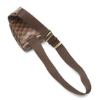 Louis Vuitton Damier Waist Pouch Geronimos Body Bag Brown — view 3