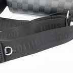 Louis Vuitton District PM Damier Graphite Shoulder Bag Black — view 9