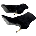 Louis Vuitton Ultimate Line Short Boots Ankle Monogram Heel Suede — view 6