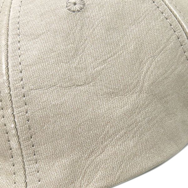 Bottega Veneta Cap Chino Print Nubuckles Cles Leather Light Beige S Hat — view 3