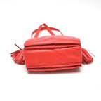 Loewe 380 82 E17 Leather 2-Way Tassel Shoulder Bag — view 4