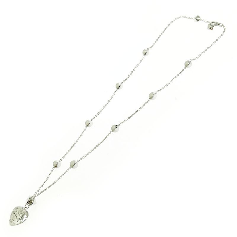 Gucci Silver Colored Stone Blinds for Love Necklace 10.5 g 925 Engraved — view 4