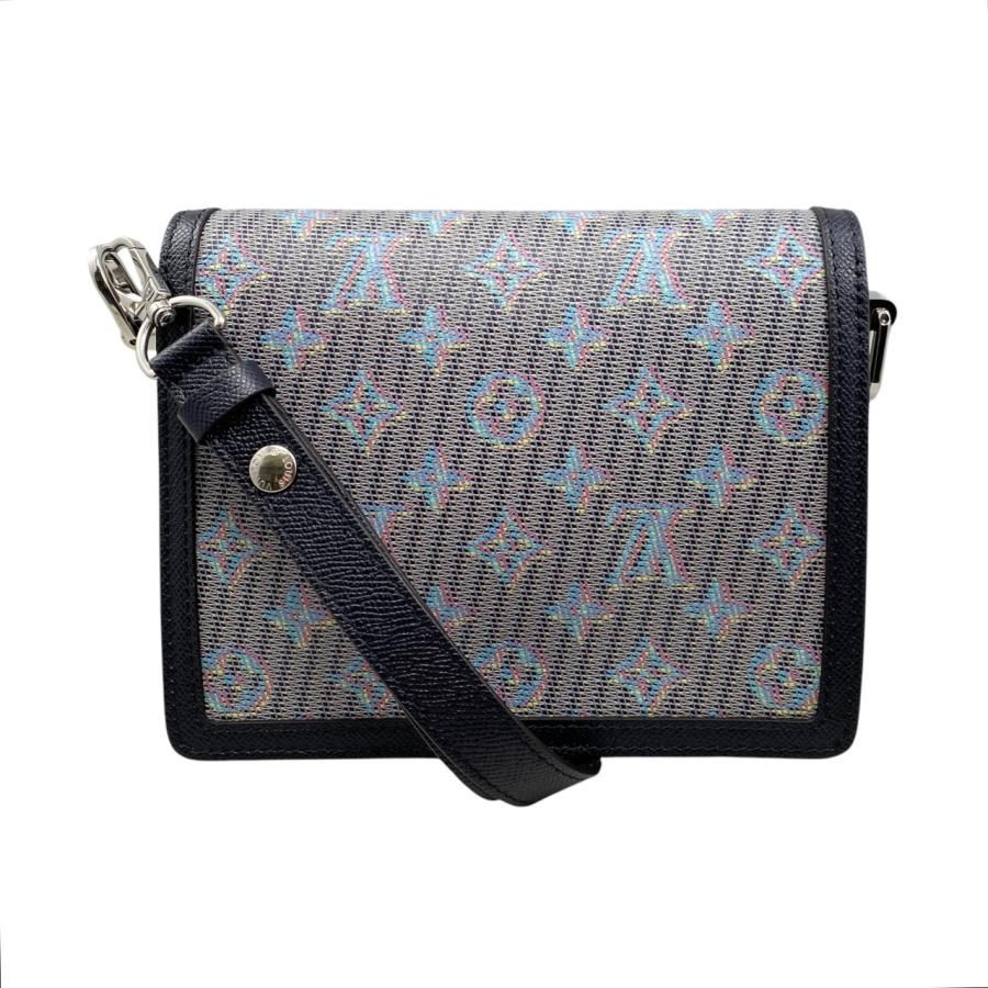 Louis Vuitton Dauphine Mini Monogram Pop Navy Blue — view 2