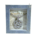 Christian Dior Necklace Pendant Accessory Jewelry Small Item Rose Flower Motif — view 9