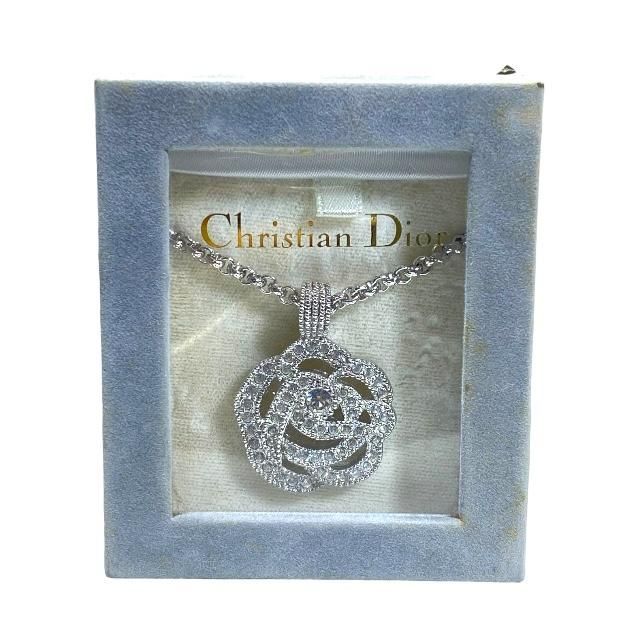 Christian Dior Necklace Pendant Accessory Jewelry Small Item Rose Flower Motif — view 9