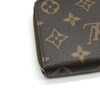 Louis Vuitton Monogram Zippy Wallet Fuchsia Pink — view 8