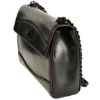 Chanel Chain Shoulder Bag Lambskin Black 7 Figures 6 Units — view 2