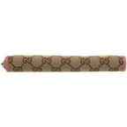 Gucci Round Zipper GG Supreme Canvas Beige Long Wallet 1215 — view 4