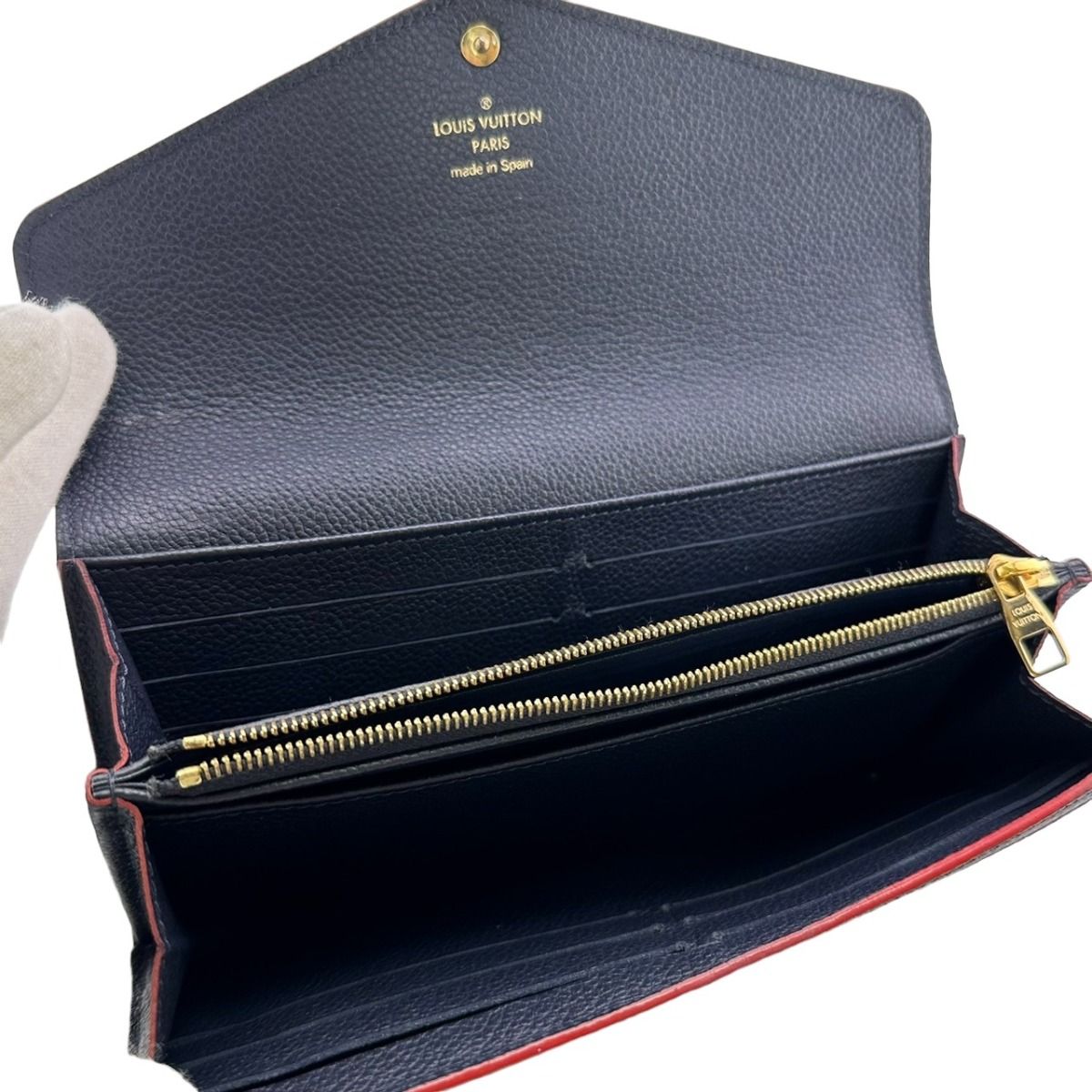 Louis Vuitton Empreinte Portefeuille Sarah Small Change Purse — view 9