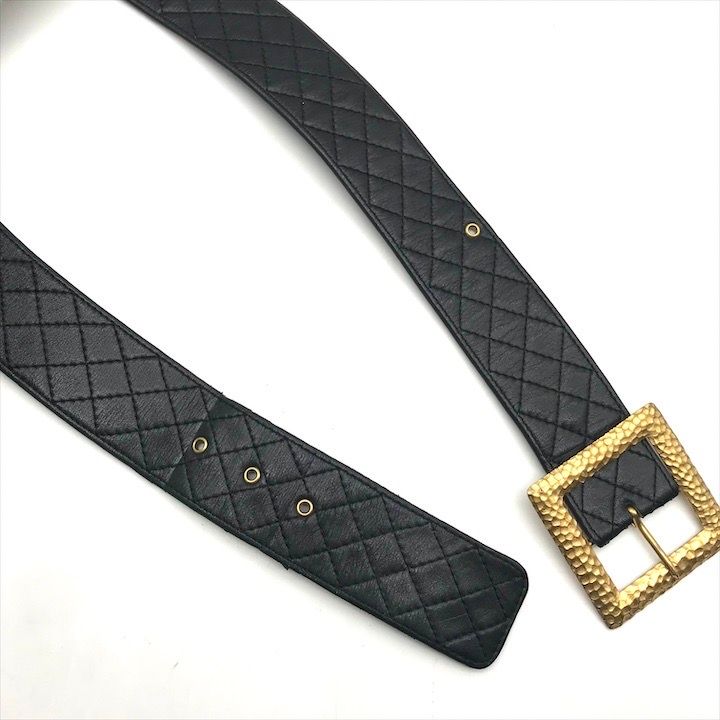 Chanel CC Logo Push Lock Mini Quilted Waist Pouch Black — view 9