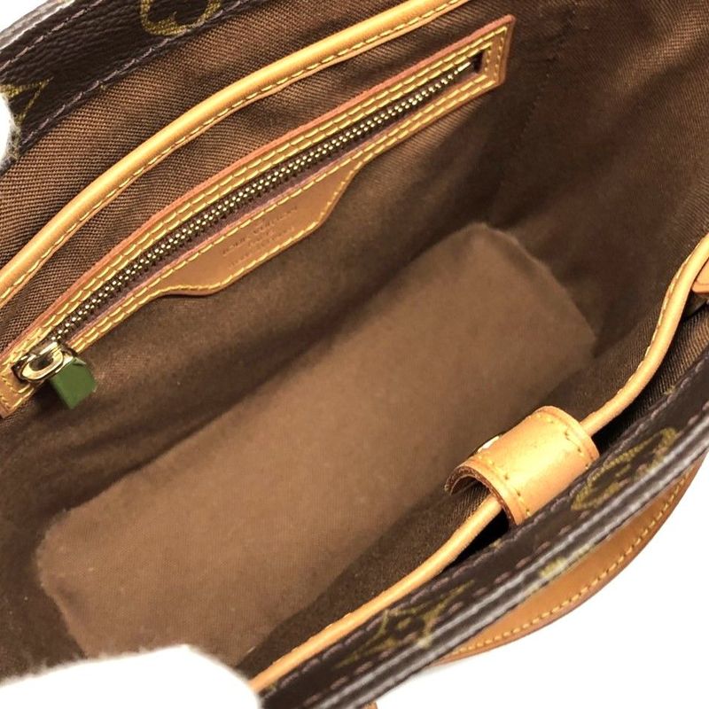 Louis Vuitton Monogram Vavin PM Handbag Leather Brown — view 8
