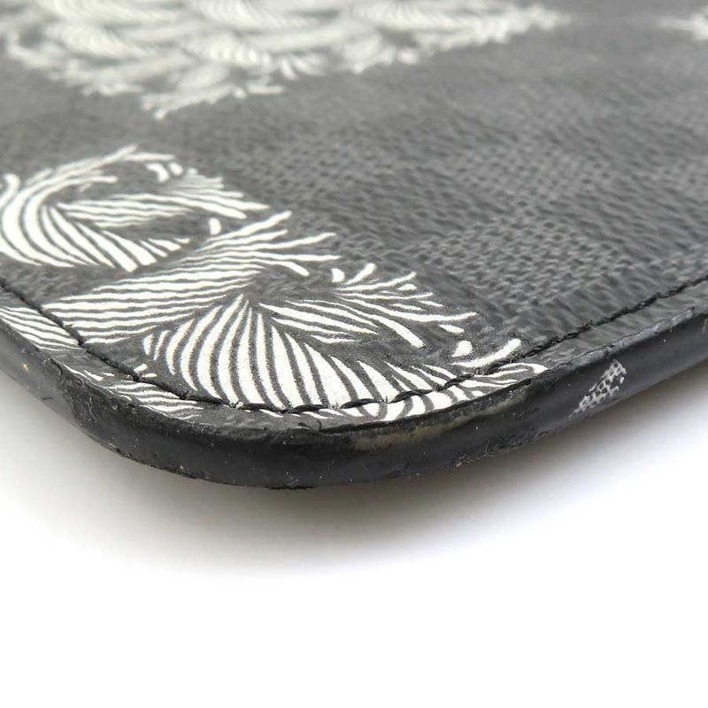 Louis Vuitton Clutch Bag Damier Graphite Christopher Nemeth Pochette Jules GM — view 6