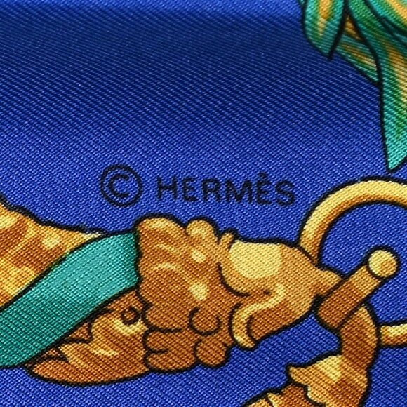 Hermes Silk Scarf 90 Hommage A Charles Garnier Architecte De L'Opera Paris — view 6
