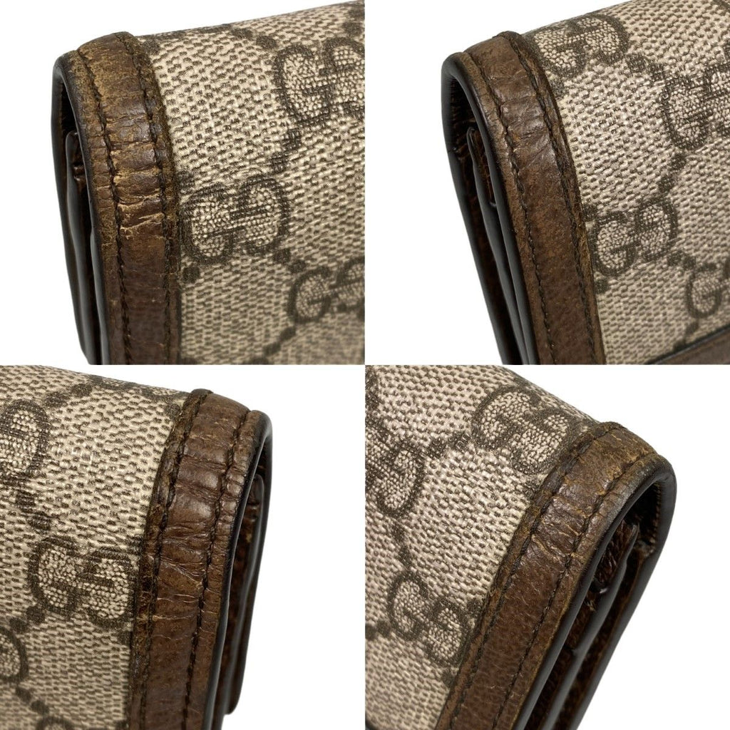 Gucci Ophidia GG Continental Wallet Sherry Line Supreme Long — view 9
