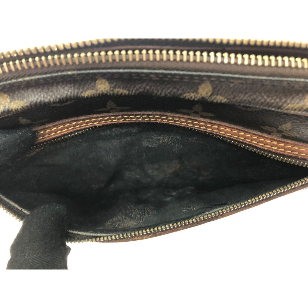 Louis Vuitton Monogram Marly Dragonne GM Second Bag Brown — view 4