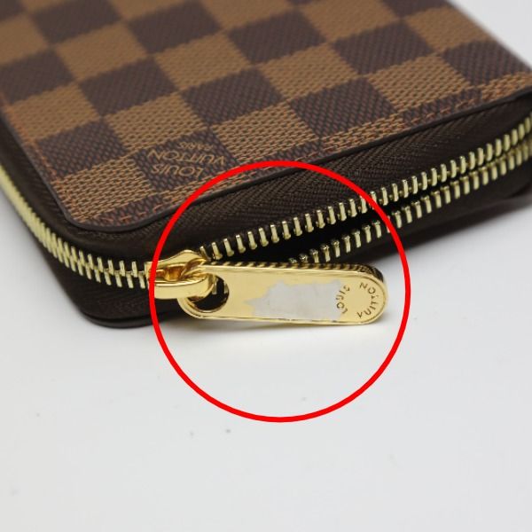 Louis Vuitton Damier Round Zipper Zippy Wallet — view 5