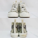 Dior Sneakers High Cut Oblique White Size 43 — view 5