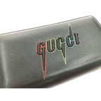 Gucci Blade Logo Long Wallet Black — view 6