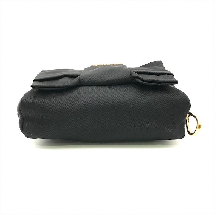 Prada Nylon Tessuto Ribbon Pouch — view 3
