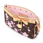 Louis Vuitton Shoulder Bag Pochette Accessoire Sakura Brown — view 4