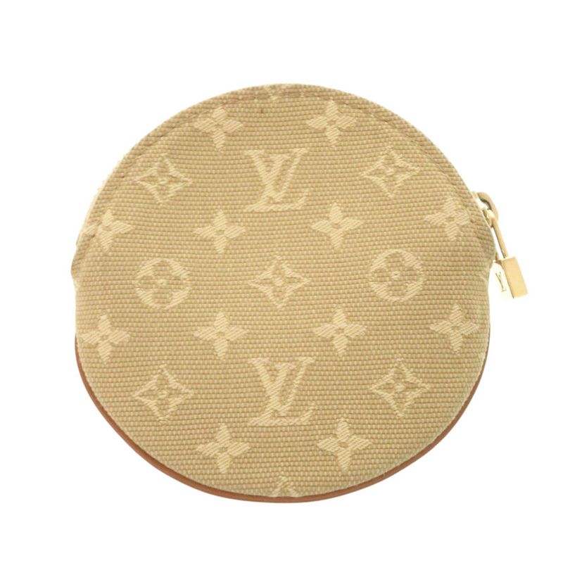 Louis Vuitton Porte Moneron Monogram Mini Beige Coin Case 0792 — view 2