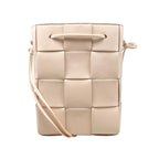 Bottega Veneta Shoulder Bag Small Cassette Bucket Lambskin Pink — view 2