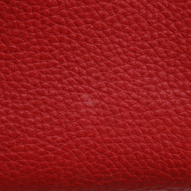 Fendi Selleria Leather Red Handbag — view 7